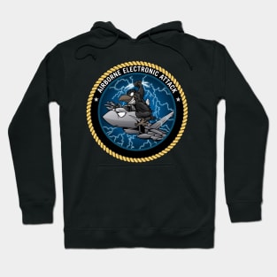 Airborne Electronic Attack Growler Cartoon Hoodie